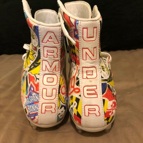 Under armour highlight MC Maryland cleats Size 8.5 - Picture 3 of 5
